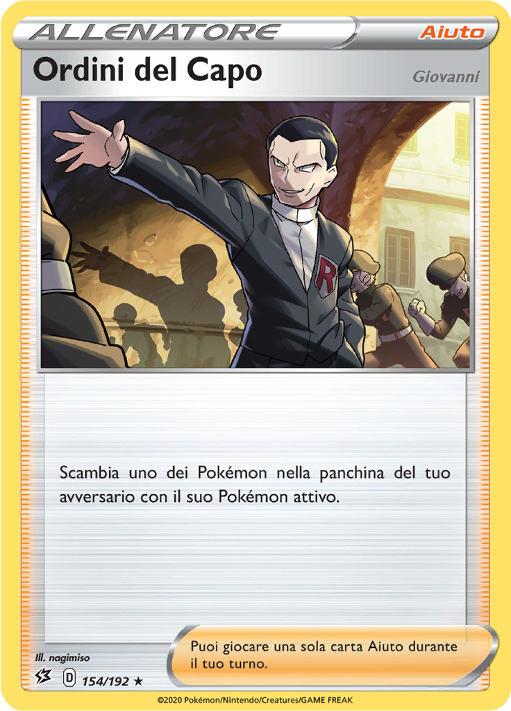 Ordini del Capo (Reverse Holo)