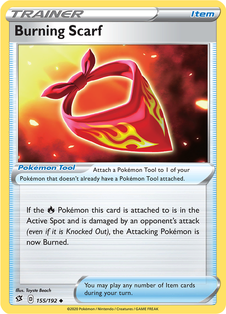 Burning Scarf (Reverse Holo)