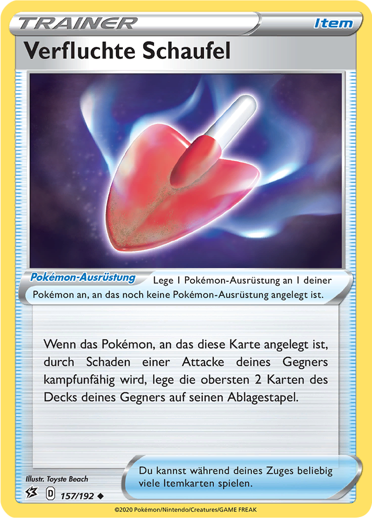 Verfluchte Schaufel (Reverse Holo)