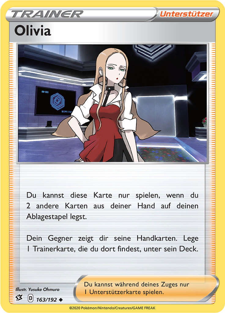 Olivia (Reverse Holo)