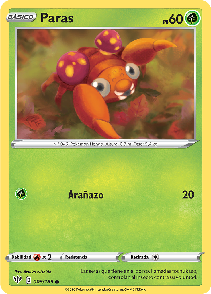 Paras (Reverse Holo)