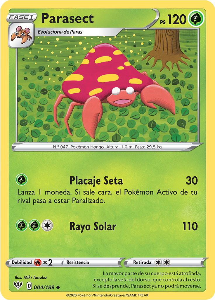Parasect (Reverse Holo)