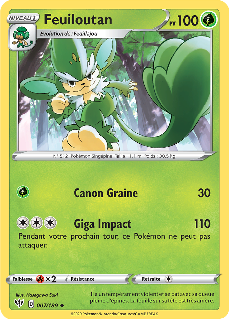 Feuiloutan (Reverse Holo)