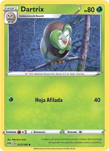 Dartrix (Reverse Holo)