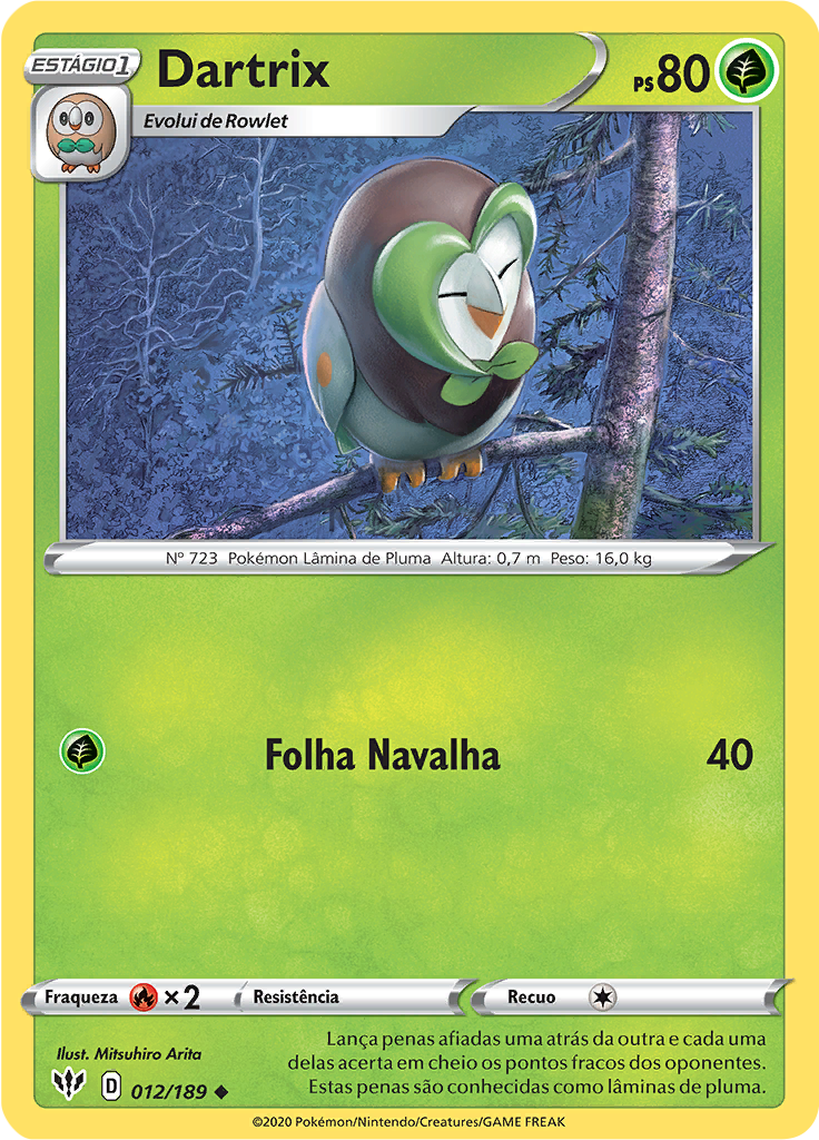 Dartrix (Reverse Holo)