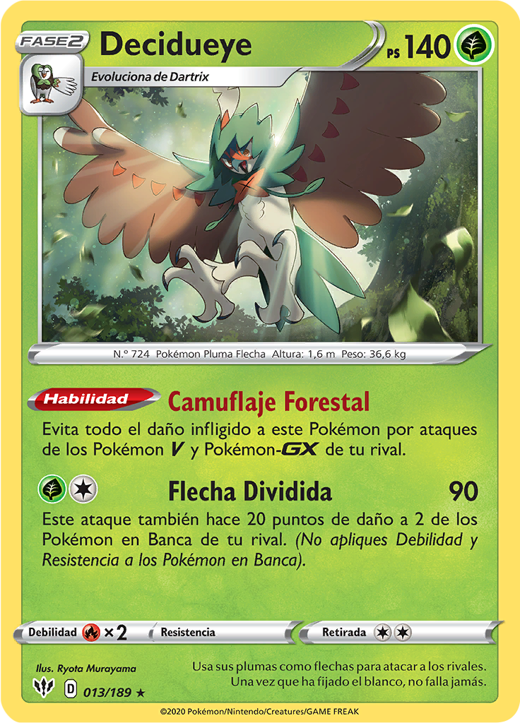 Decidueye (Reverse Holo)