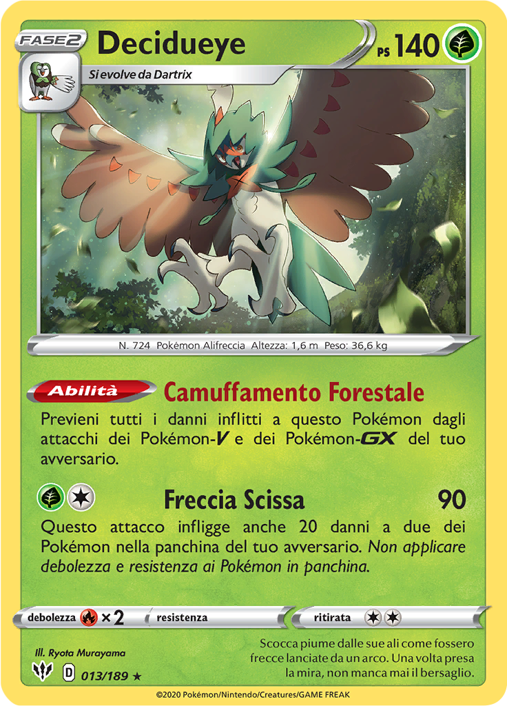 Decidueye (Reverse Holo)