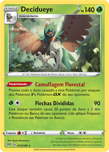 Decidueye (Reverse Holo)