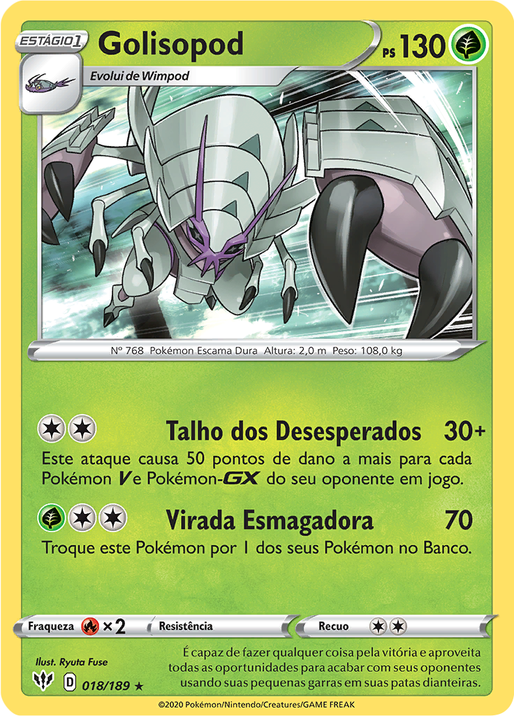 Golisopod (Reverse Holo)