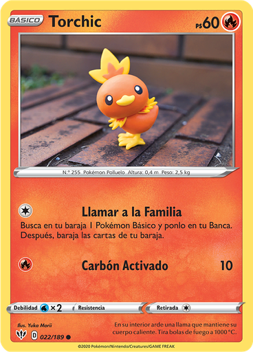 Torchic (Reverse Holo)