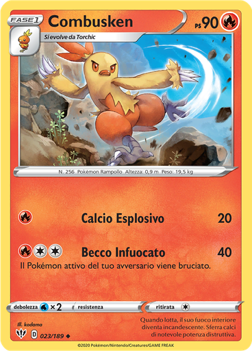 Combusken (Reverse Holo)