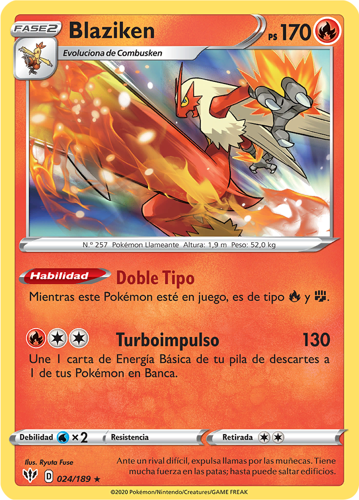 Blaziken (Reverse Holo)