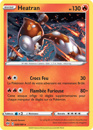 Heatran (Reverse Holo)