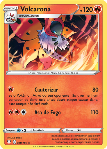 Volcarona (Reverse Holo)