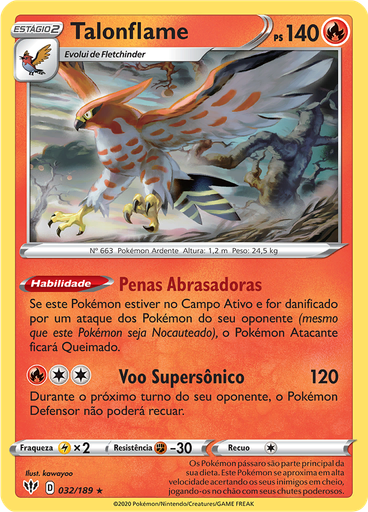 Talonflame (Reverse Holo)