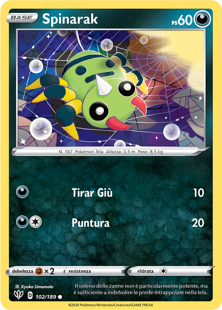 Spinarak (Reverse Holo)