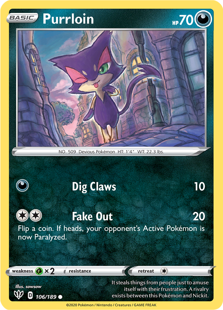 Purrloin (Reverse Holo)