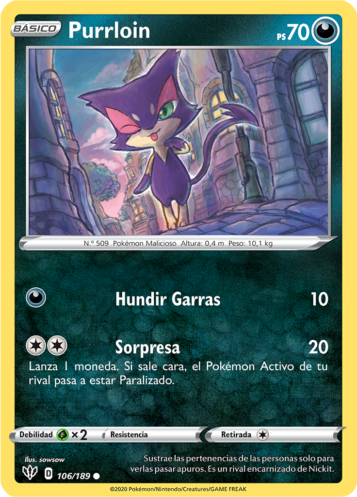 Purrloin (Reverse Holo)