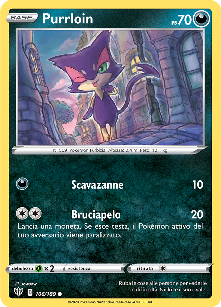 Purrloin (Reverse Holo)