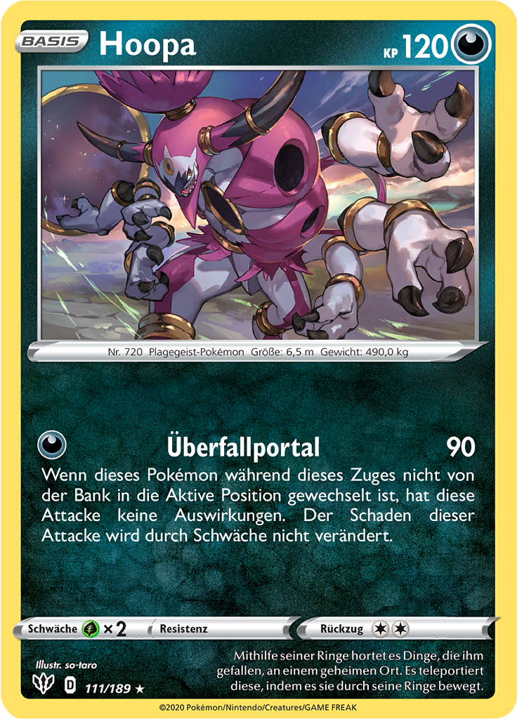 Hoopa (Reverse Holo)