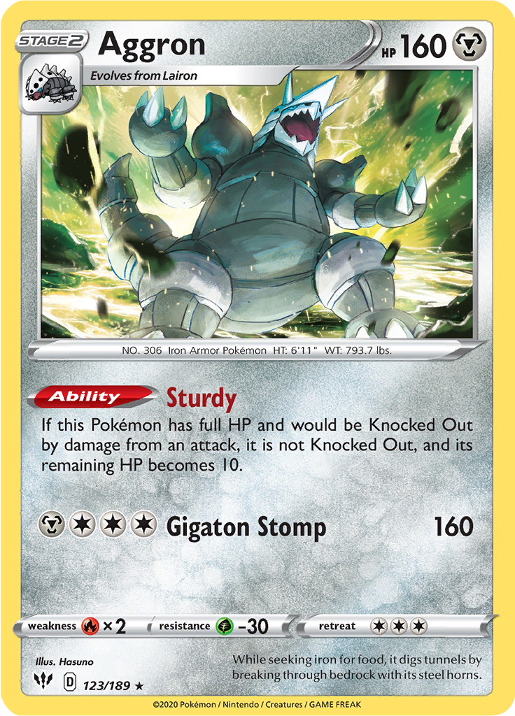 Aggron (Reverse Holo)