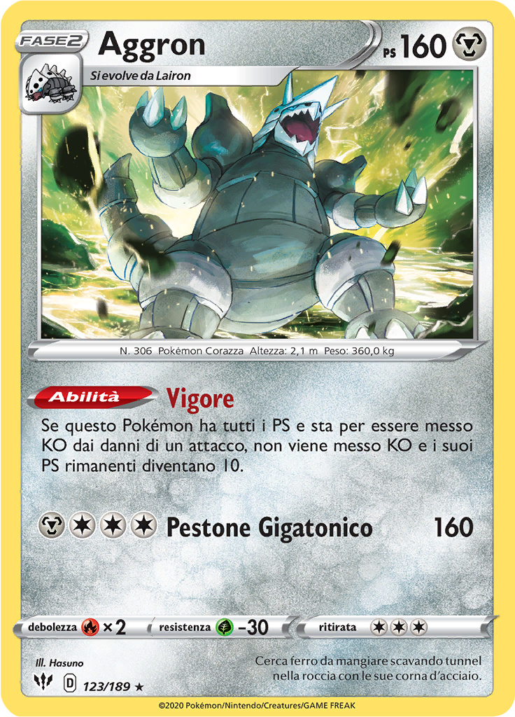 Aggron (Reverse Holo)