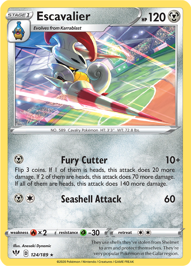 Escavalier (Reverse Holo)