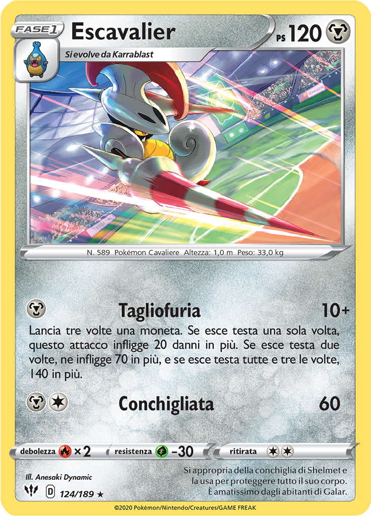 Escavalier (Reverse Holo)
