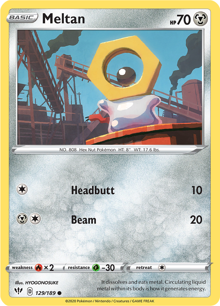 Meltan (Reverse Holo)