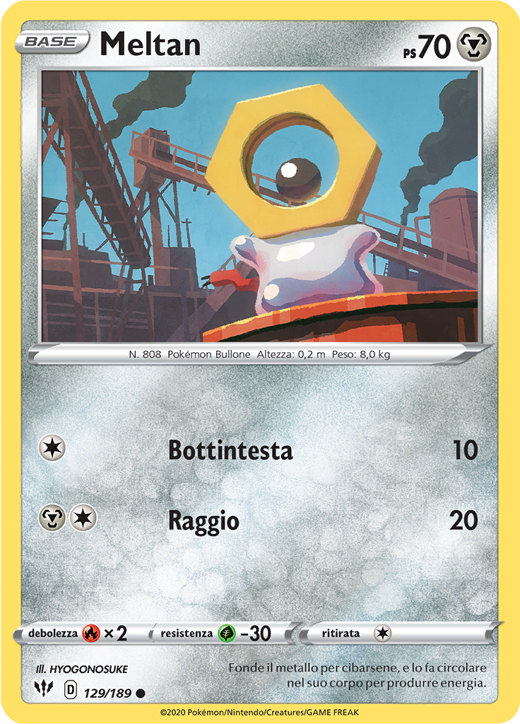 Meltan (Reverse Holo)