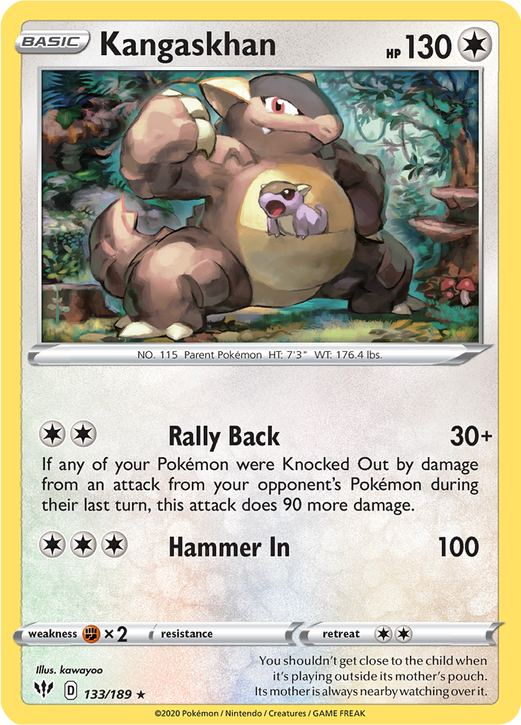 Kangaskhan (Reverse Holo)