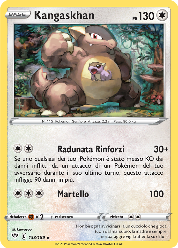 Kangaskhan (Reverse Holo)