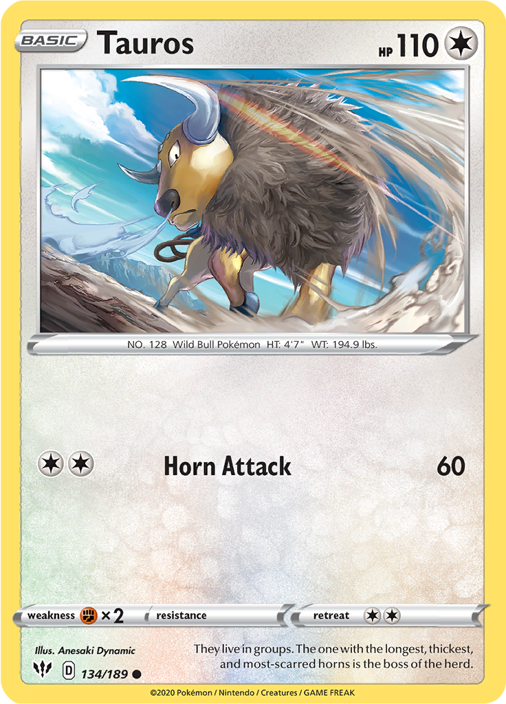 Tauros (Reverse Holo)
