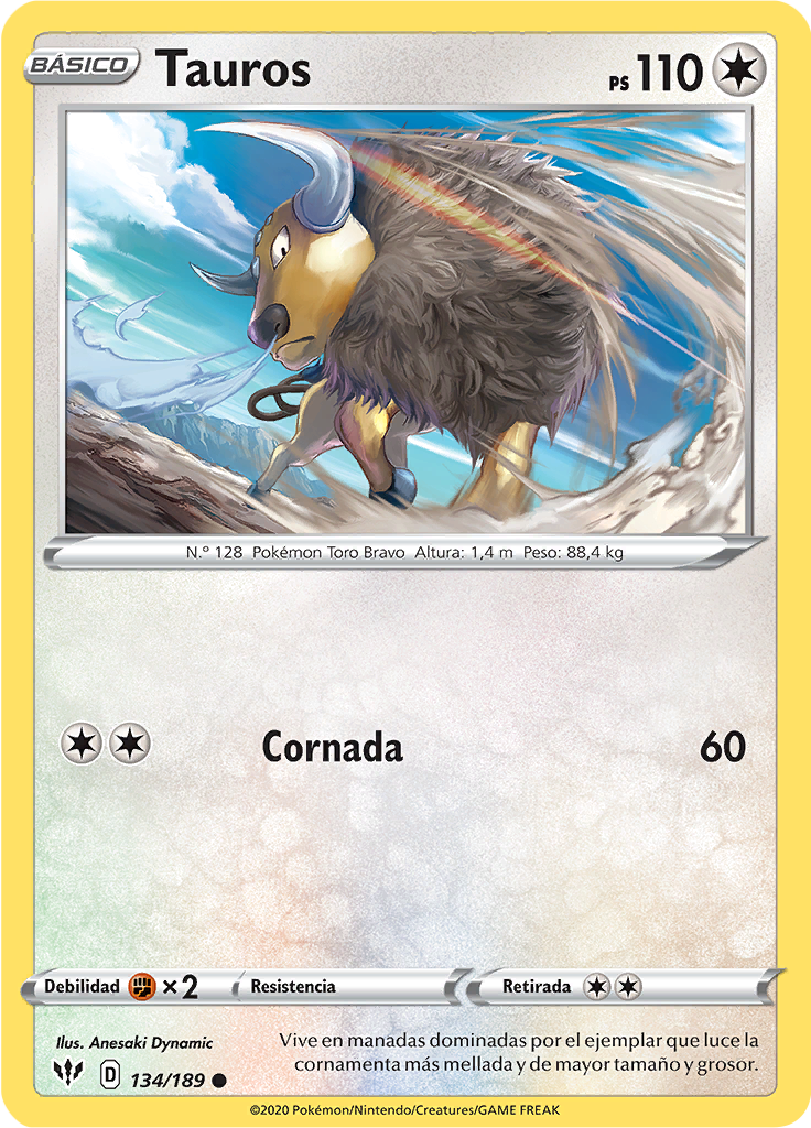 Tauros (Reverse Holo)