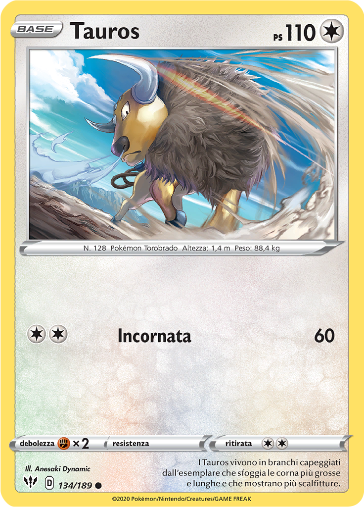 Tauros (Reverse Holo)