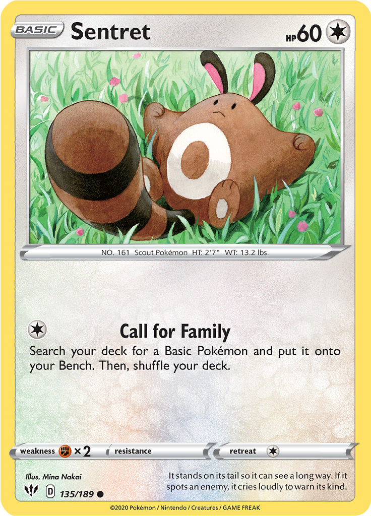 Sentret (Reverse Holo)