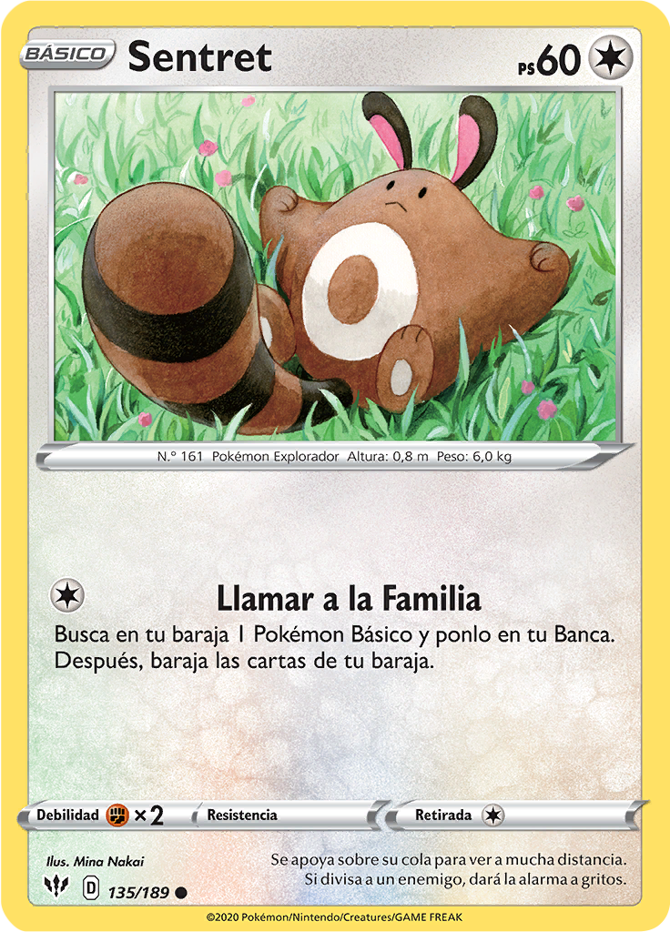 Sentret (Reverse Holo)
