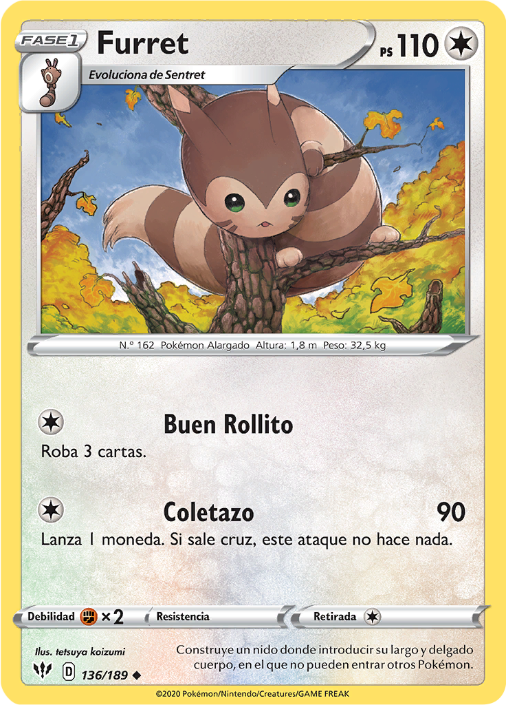 Furret (Reverse Holo)