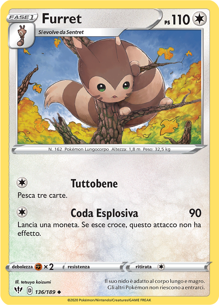 Furret (Reverse Holo)