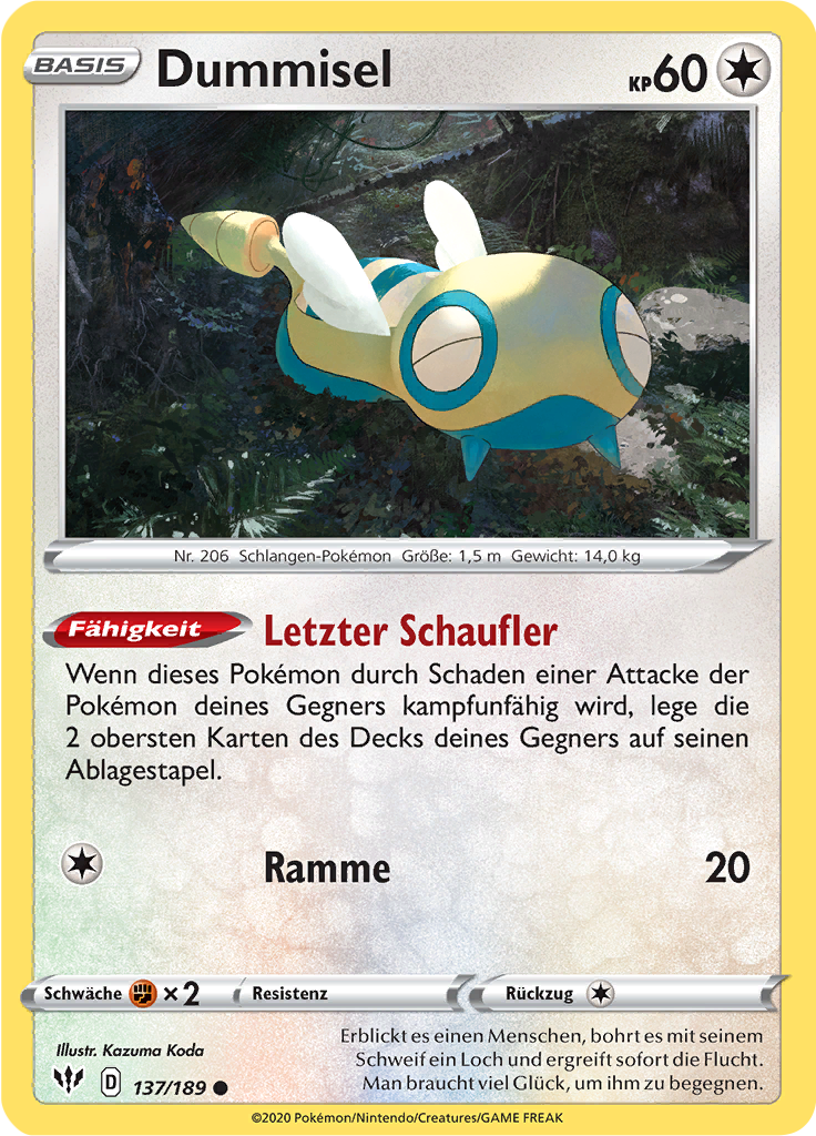 Dummisel (Reverse Holo)