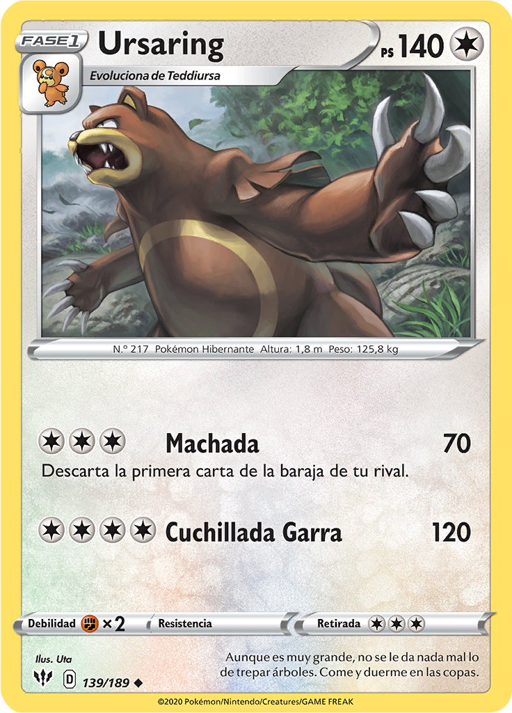 Ursaring (Reverse Holo)