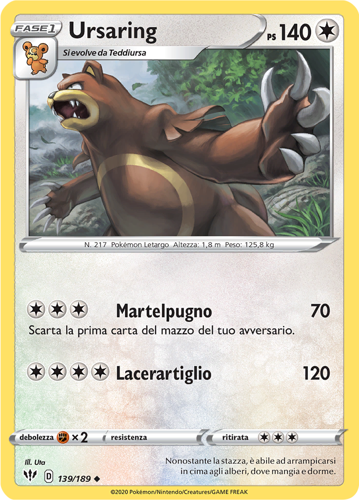 Ursaring (Reverse Holo)
