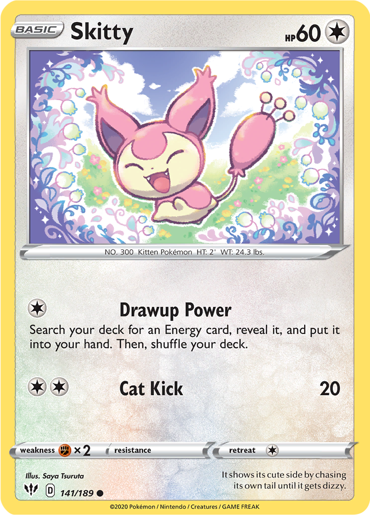 Skitty (Reverse Holo)