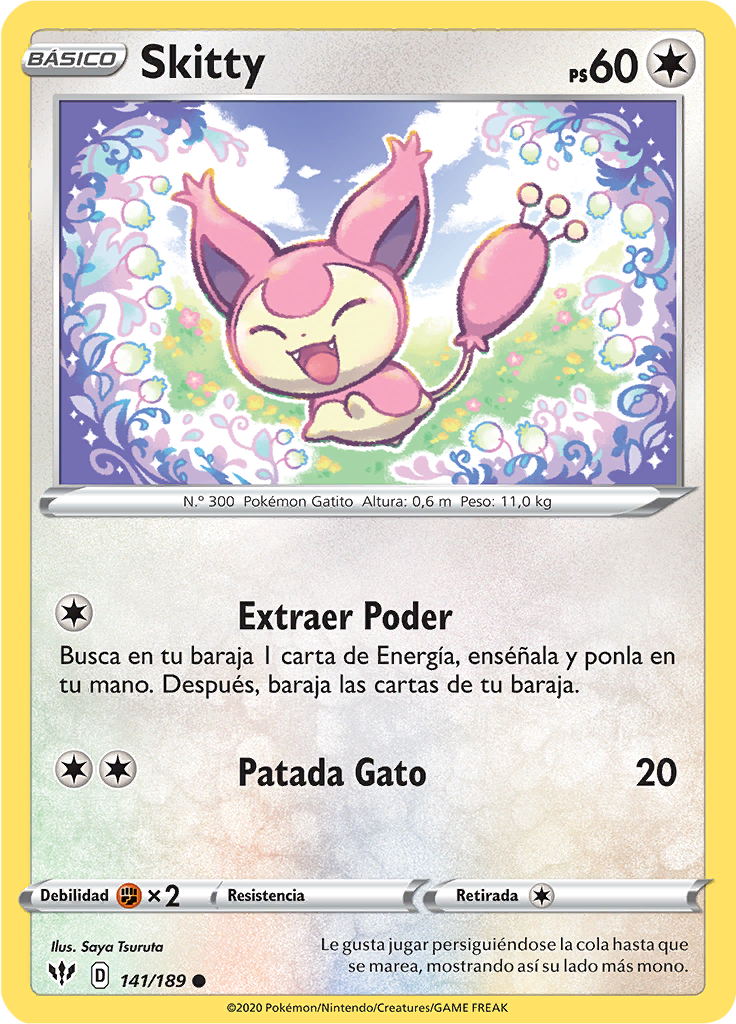 Skitty (Reverse Holo)