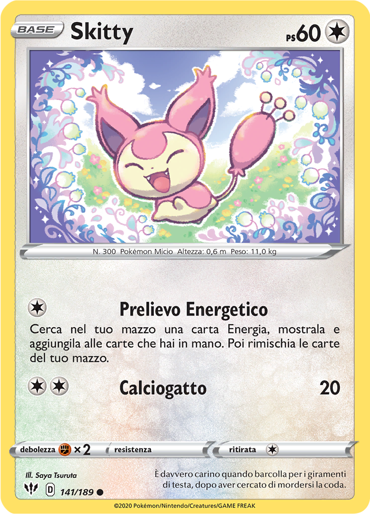 Skitty (Reverse Holo)