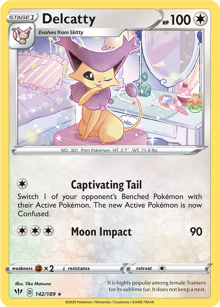 Delcatty (Reverse Holo)