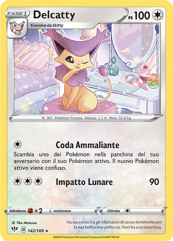 Delcatty (Reverse Holo)