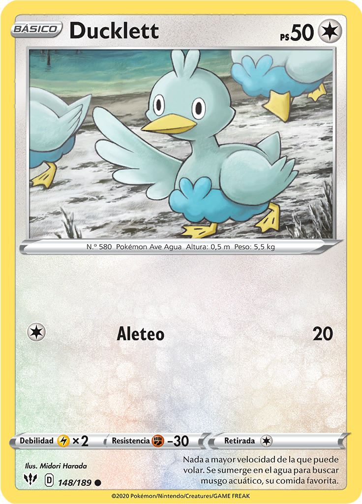 Ducklett (Reverse Holo)
