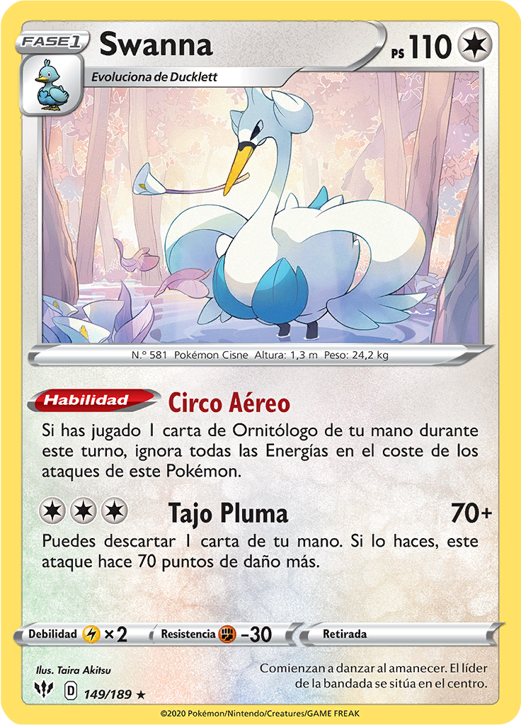 Swanna (Reverse Holo)