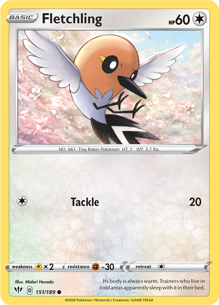 Fletchling (Reverse Holo)